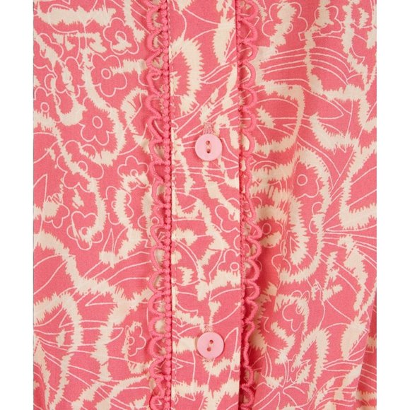 NWT ESQUALO Lace Vibrant Vacay Print Dress - Picture 11 of 11